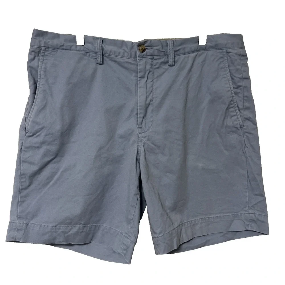 Polo Ralph Lauren Men's blue Size 36 Chino Stretch Straight Fit cotton shorts